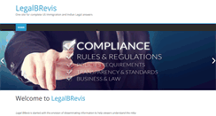 Desktop Screenshot of legalbrevis.com